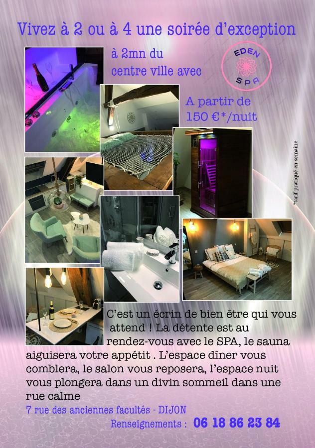 Eden Spa Appartement D'Exception Дижон Экстерьер фото